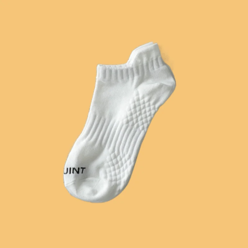 5/10 Pairs Spring and Summer Basketball Socks Professional Running Socks Men Massage Bottom Sports 2024 White Socks Short Socks