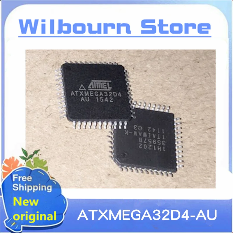 2PCS~10PCS/LOT ATXMEGA32D4-AU XMEGA32D4-U ATXMEGA32D4 XMEGA32D4 TQFP44 100% New Spot stock