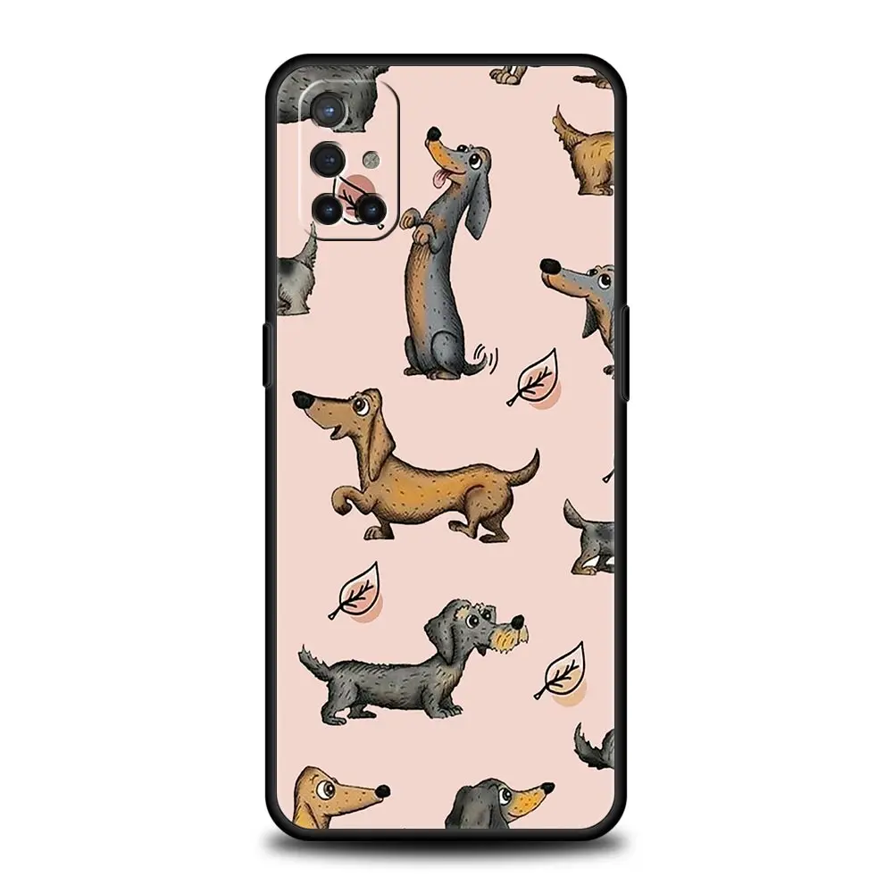 Dachshund Sausage Dog Phone Case For OnePlus 12 11 10 9 8 7 7T Pro 12R 10R 9RT 9R 8T Nord N100 N200 N10 2T CE 2 5G Cover
