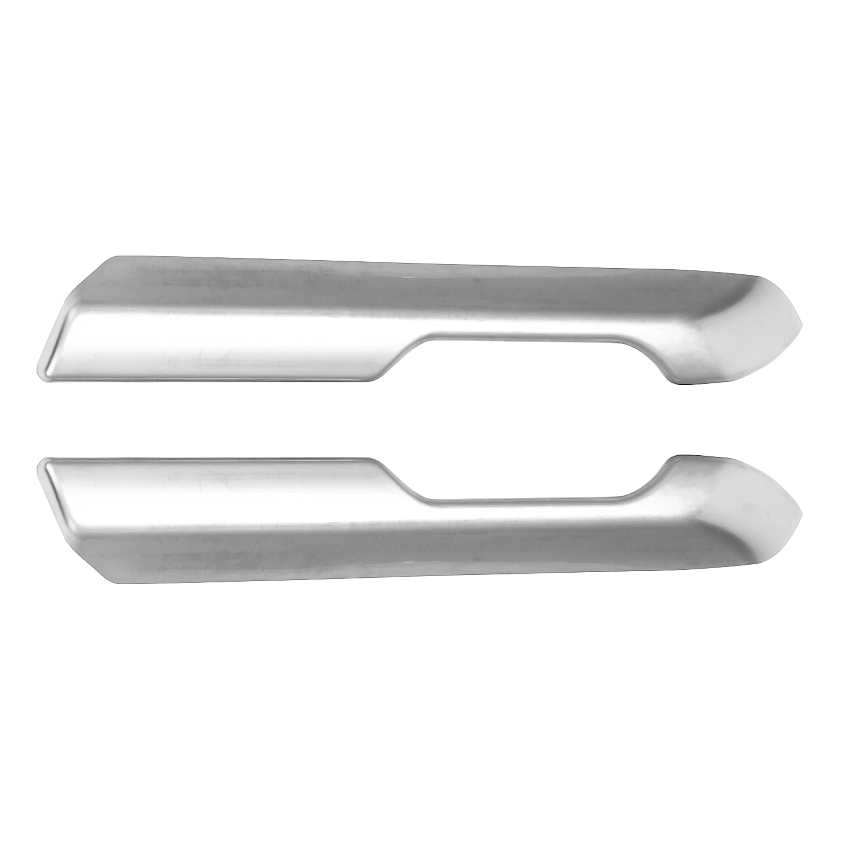 2Pcs/Set Car ABS Chrome Front Seat Cushion Valance Cover Trim for Land Rover Range Rover 2004-2012 Interior Mouldings