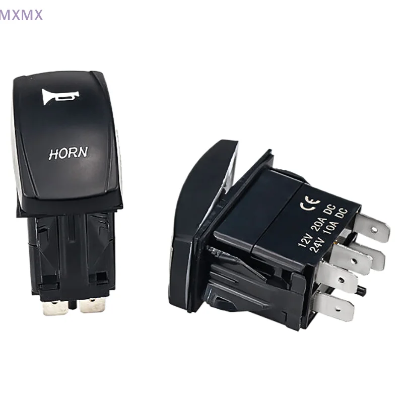 

12V Car Boat Rocker Arm Toggle Switch Waterproof Switch 5-pin Lock Buckle Marine Button LED Light Strip