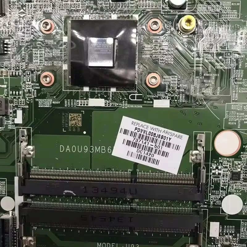 

DA0U93MB6D0 DA0U93MB6D2 781933-001 781933-501 для материнской платы ноутбука HP Pavilion 15-N с процессором E1 A4 A6 UMA 100% протестировано, ОК