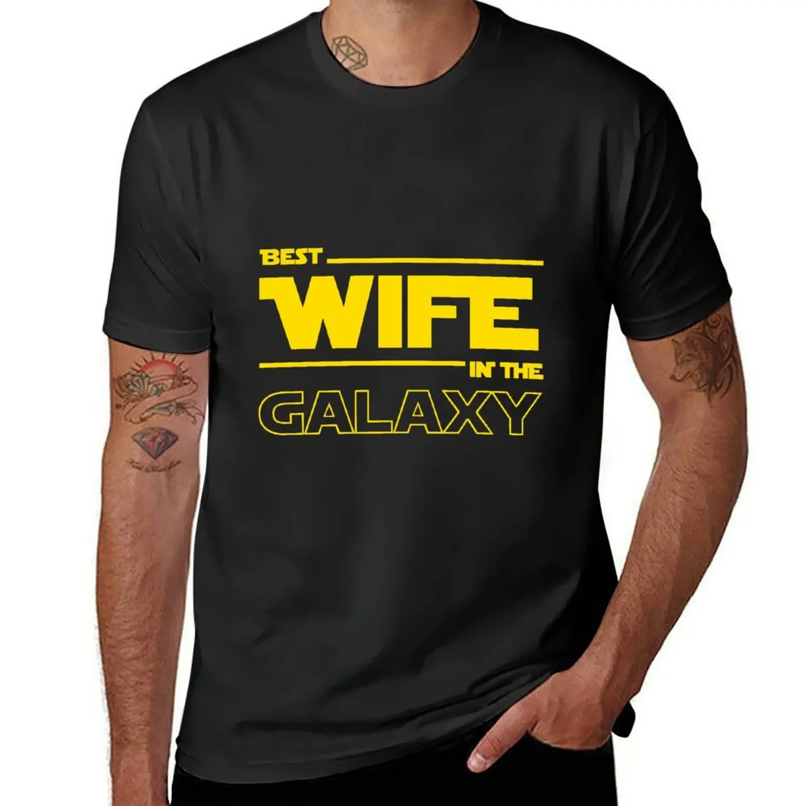 

Best Wife In The Galaxy T-Shirt graphics new edition anime tshirt mens vintage t shirts