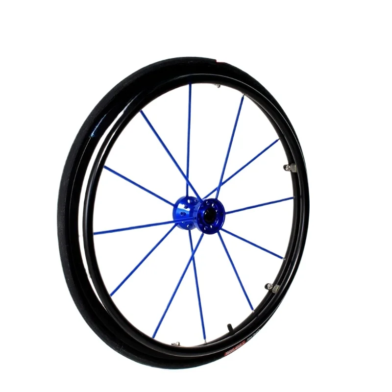 1pcs 24X 1inch Wheelchair Rear Wheels Lightweight Fast Rear Wheels Inflatable Puncture-Proof Tires Bearing 12.7mm