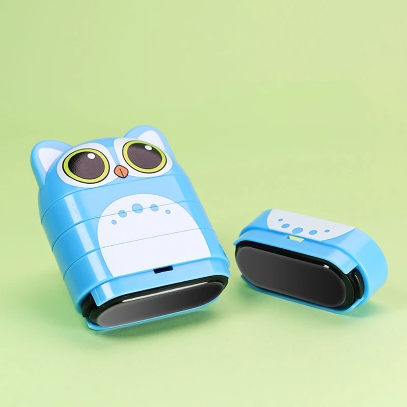 Q0KB Cartoon Name Stamp for Kindergarten Add Unique for Your Clothes/Bag