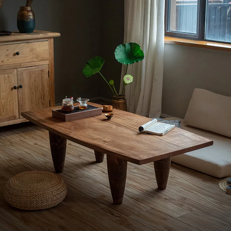 

Japanese Unique Coffee Table Design Minimalist Standing Quality Service Coffee Table Creativity Wood Modern Couchtisch Furniture
