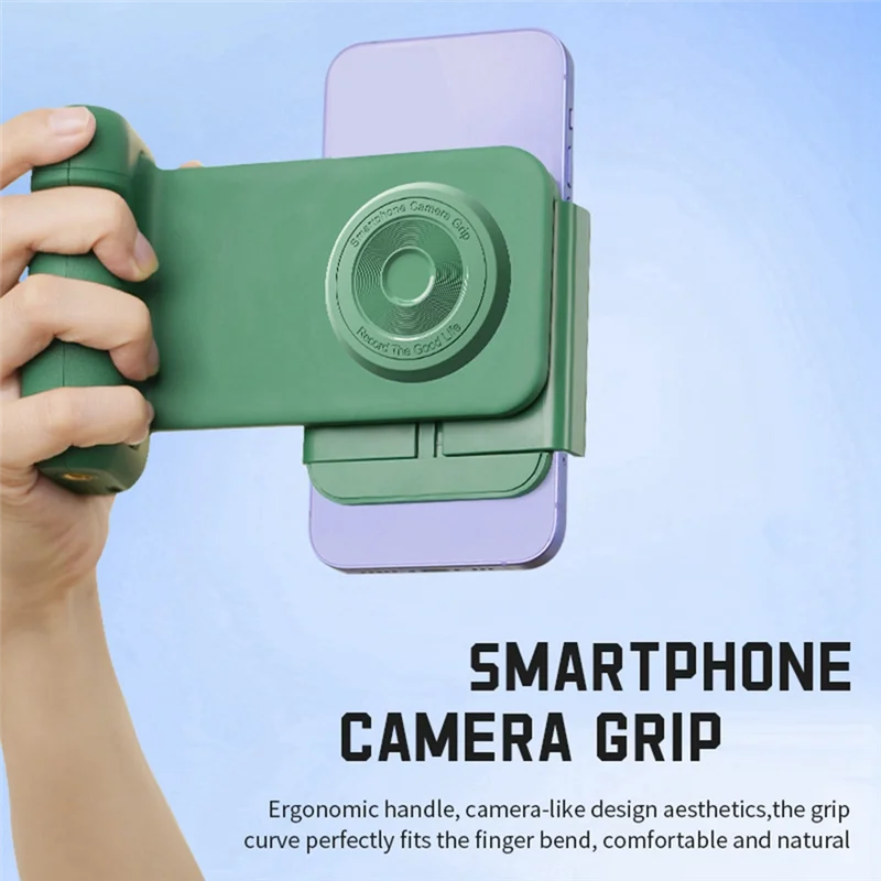 

ZIZI Bluetooth Phone Bracket With Remote Control Anti-Shake Wireless Charging Rotatable Clamp For Versatile Shooting