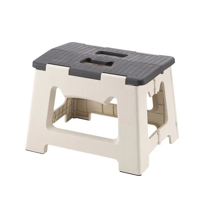 Portable Foldable Stool Floor Stall Plastic Chair  Outdoor Portable Fishing Small Bench Furniture Supplies