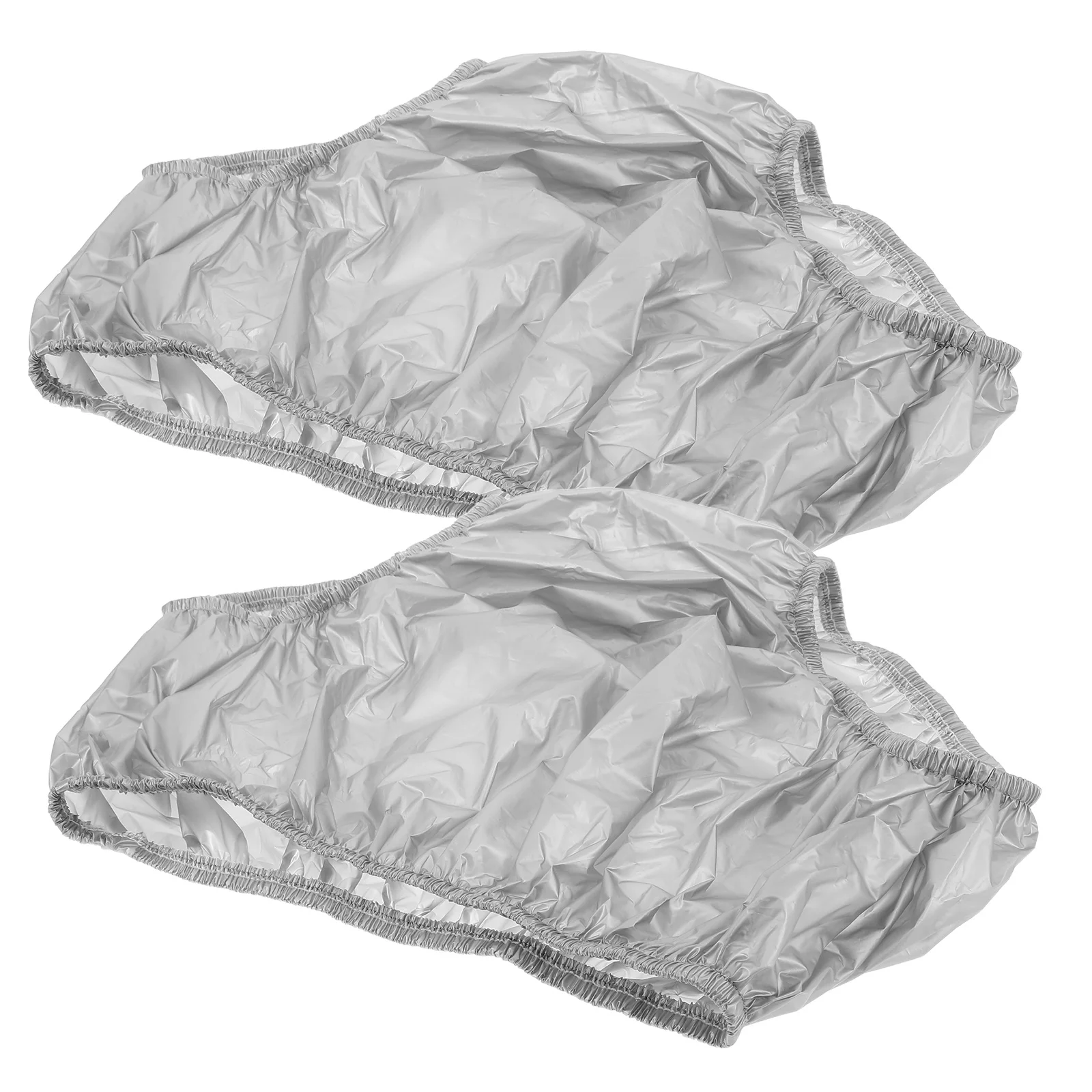 2 قطعة السراويل سلس البول الكبار قابلة لإعادة الاستخدام مقاوم للماء قابل للغسل غطاء حفاضات لكبار السن مانعة للتسرب بين عشية وضحاها قماش حماية