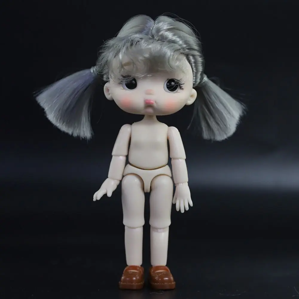 Adollya 1/12 OB11 BJD Doll Body 12cm Nude 12 Joints Doll Toys for Girls Ball Jointed Dolls Toys for Children Kids Gifts