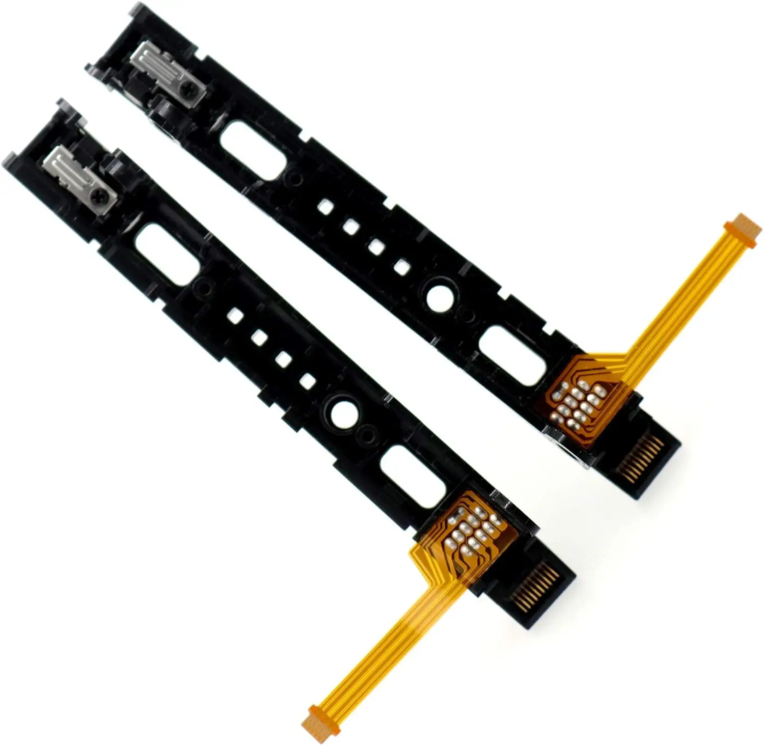 Left & Right Joycon Slide Rail w/Sensor Flex Cable Compatible with Switch & Switch OLED Joy-con Controller Slider Rail