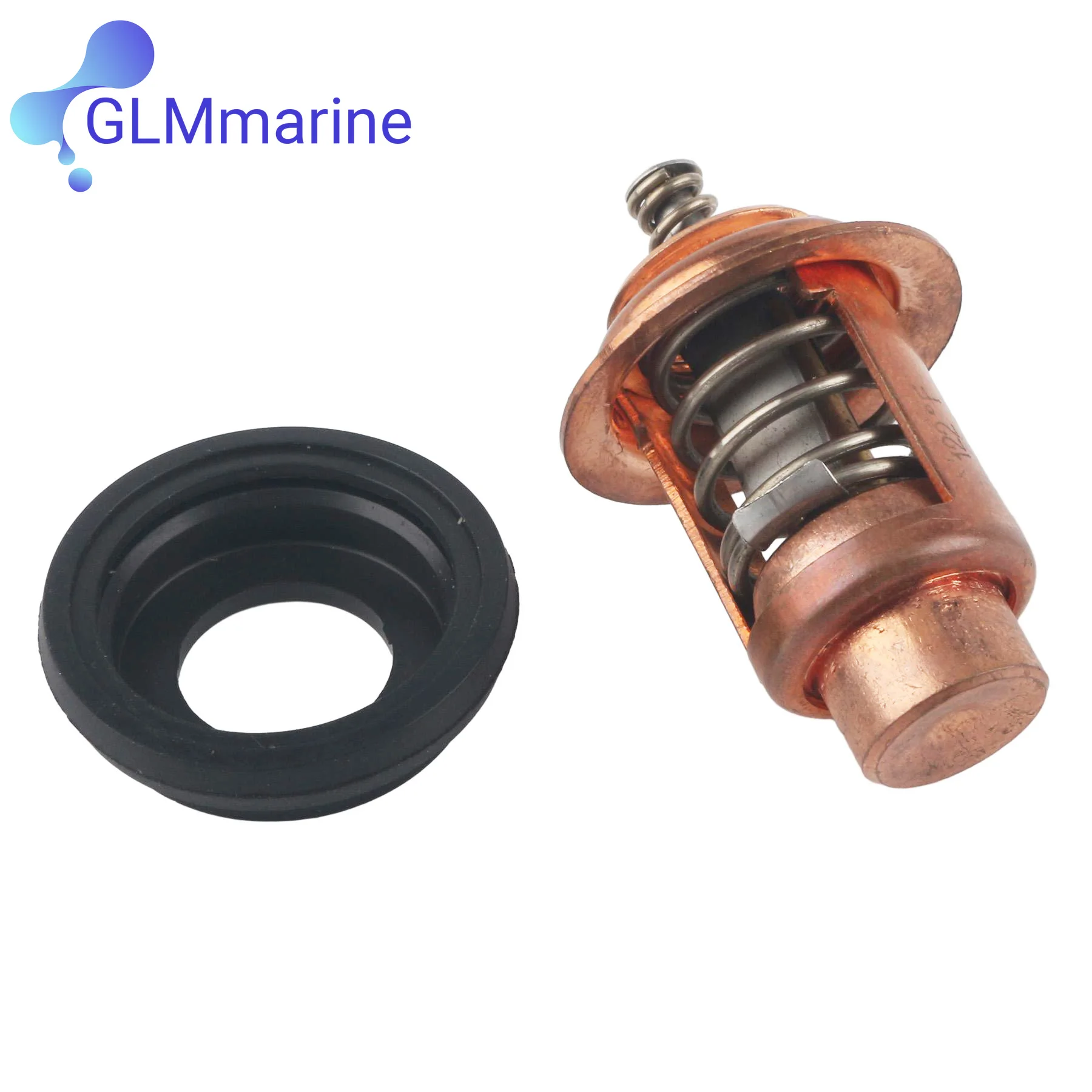 

122°F / 50°C Thermostat Kit 853704 Fits for Mercury Mariner 2 to 30 HP Outboard Motor 8537041 804540 5040958 Sierra 18-3638