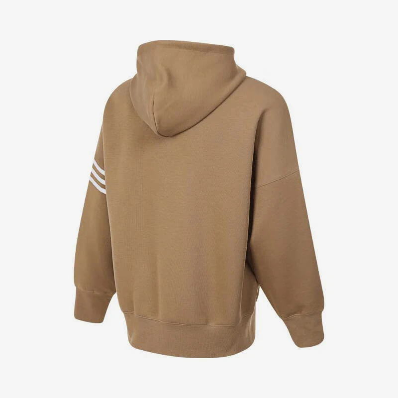 Adidas genuine clover men's outdoor sports loose fitting pullover sweatshirt JC9938