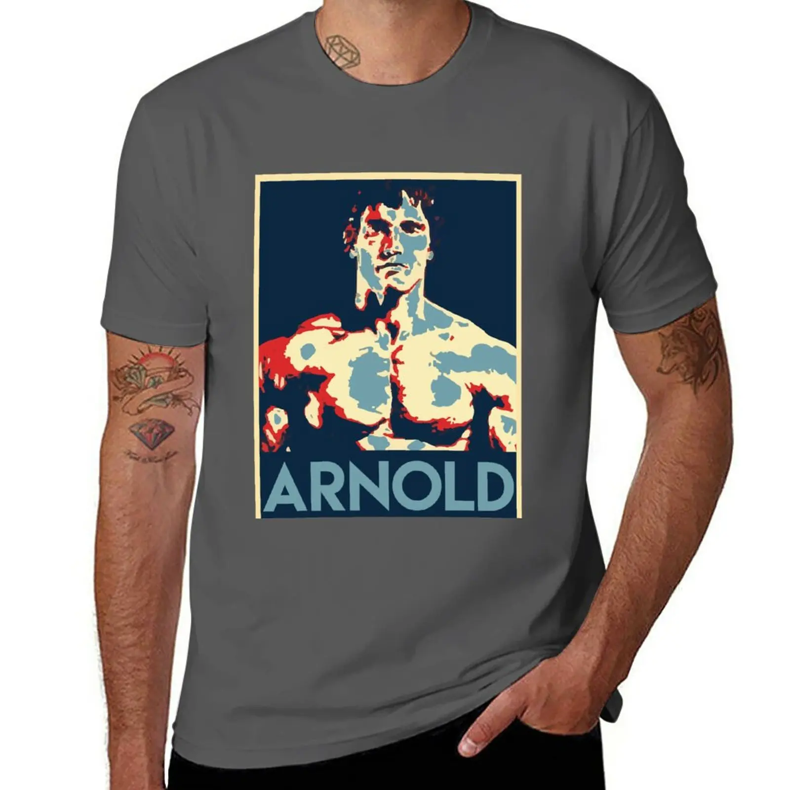 New Schwarzenegger 2020 T-Shirt T-shirt short Short sleeve Anime t-shirt sports fan t-shirts mens workout shirts