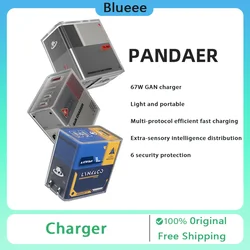 Meizu Pandaer 67W GaN Fast Charger Type-C USB Multiple Interfaces Intelligent Allocation Quick Chargers PC Gamer Accessories Mac