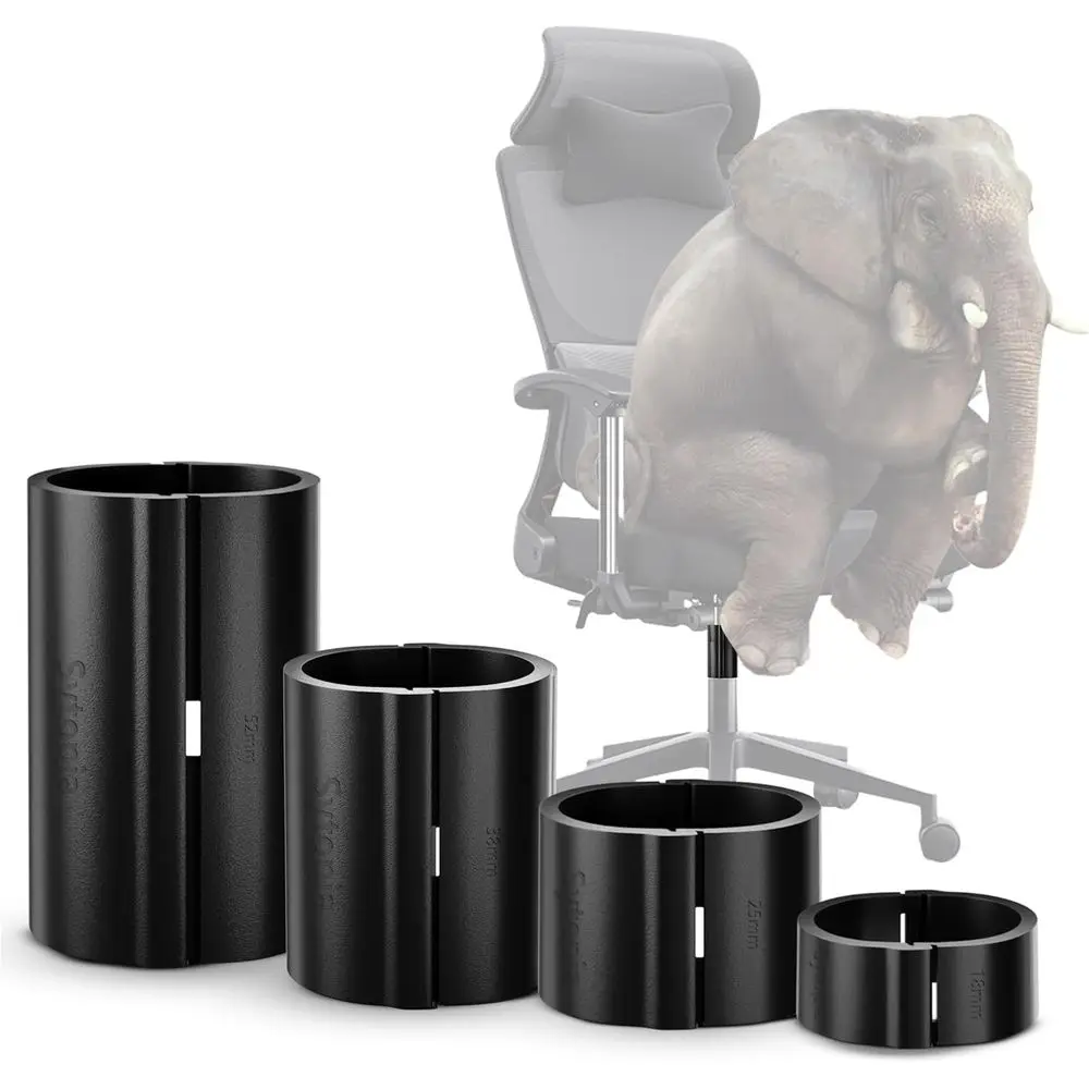 

Замена цилиндра офисного кресла, 4 зажима для предотвращения провисания, поршень 28 мм, простая установка, без инструментов