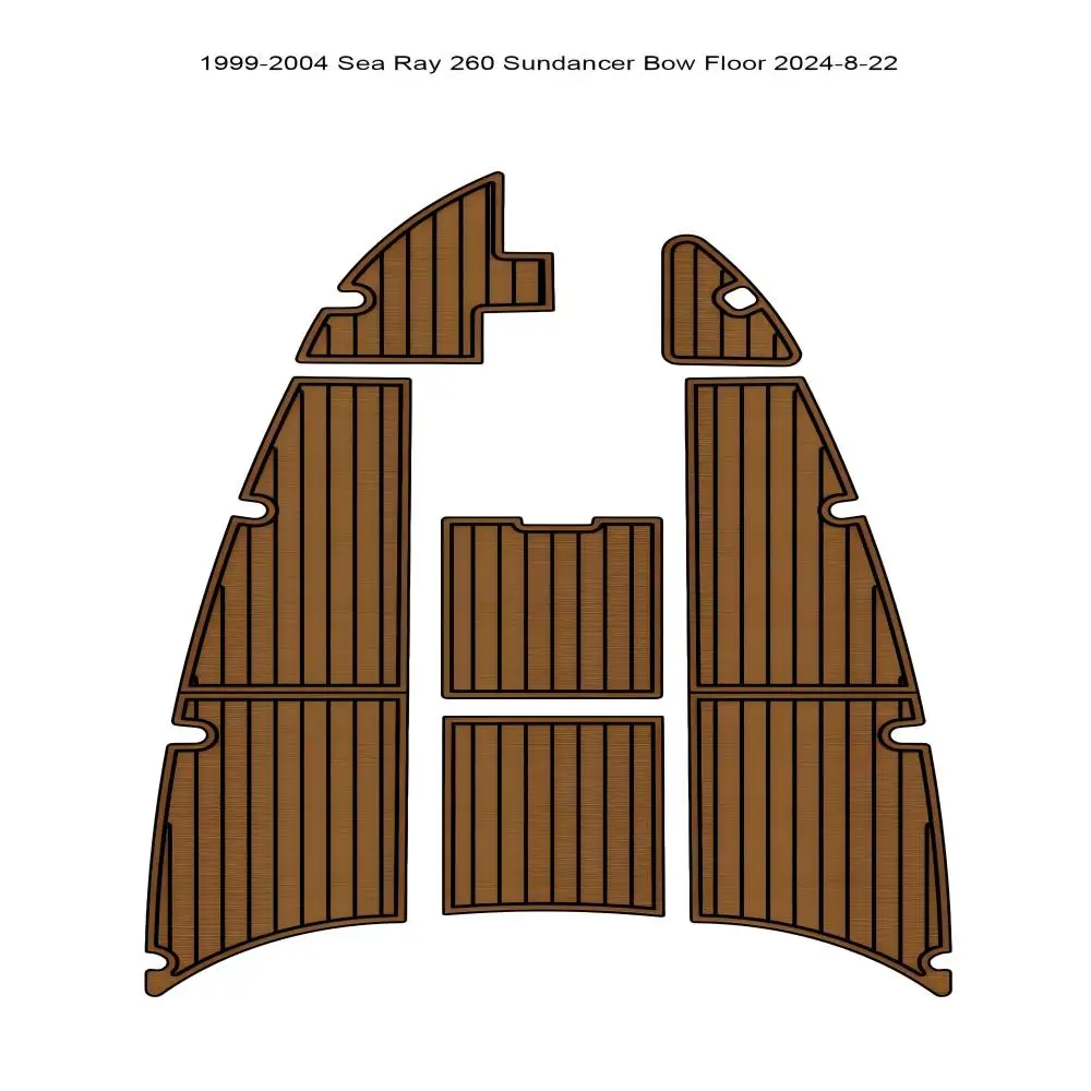 

1999-2004 морской луч 260, подкладка для лука от солнца для лодки, EVA, пенопластовый Тиковый напольный коврик, самоклеящийся коврик в стиле морского маринемана, геторшапа