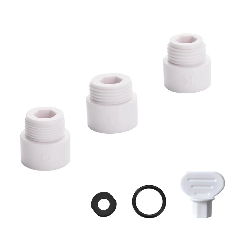 1 Set Japanese Shower Adapter ABS Pipe Fitting Rain Shower Hose Adapter