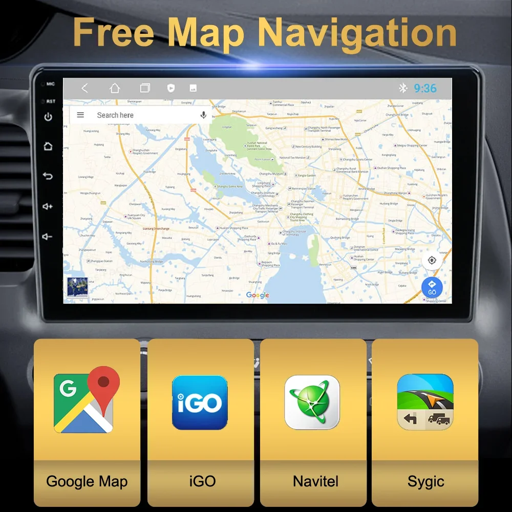 2Din For Mazda RX8 2003-2011 4G CARPLAY Android Car Radio Stereo
