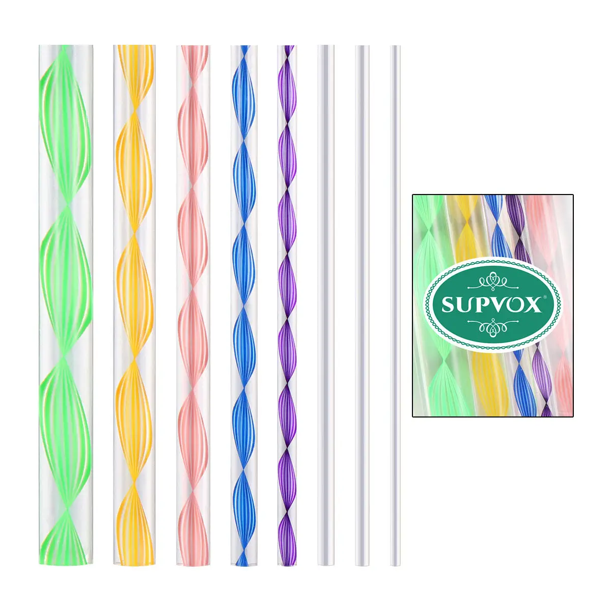 

8Pcs Dotting Rod Nail Point Stick Dual-Ended Acrylic Manicure Dotting Tools for Nail Art DIY Paper Wood Canvas Fabric Metal Art