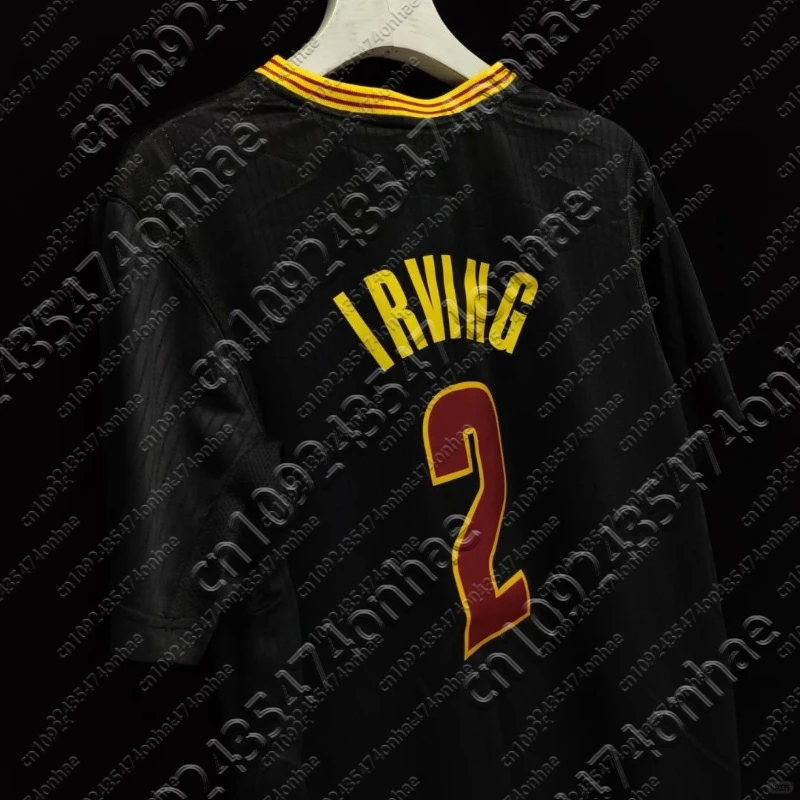 Retro Cleveland Jersey Cavaliers No. 2 Man 3D Printed T-shirt Fan T-shirt Sportswear Comfortable Breathable Outdoor Sports