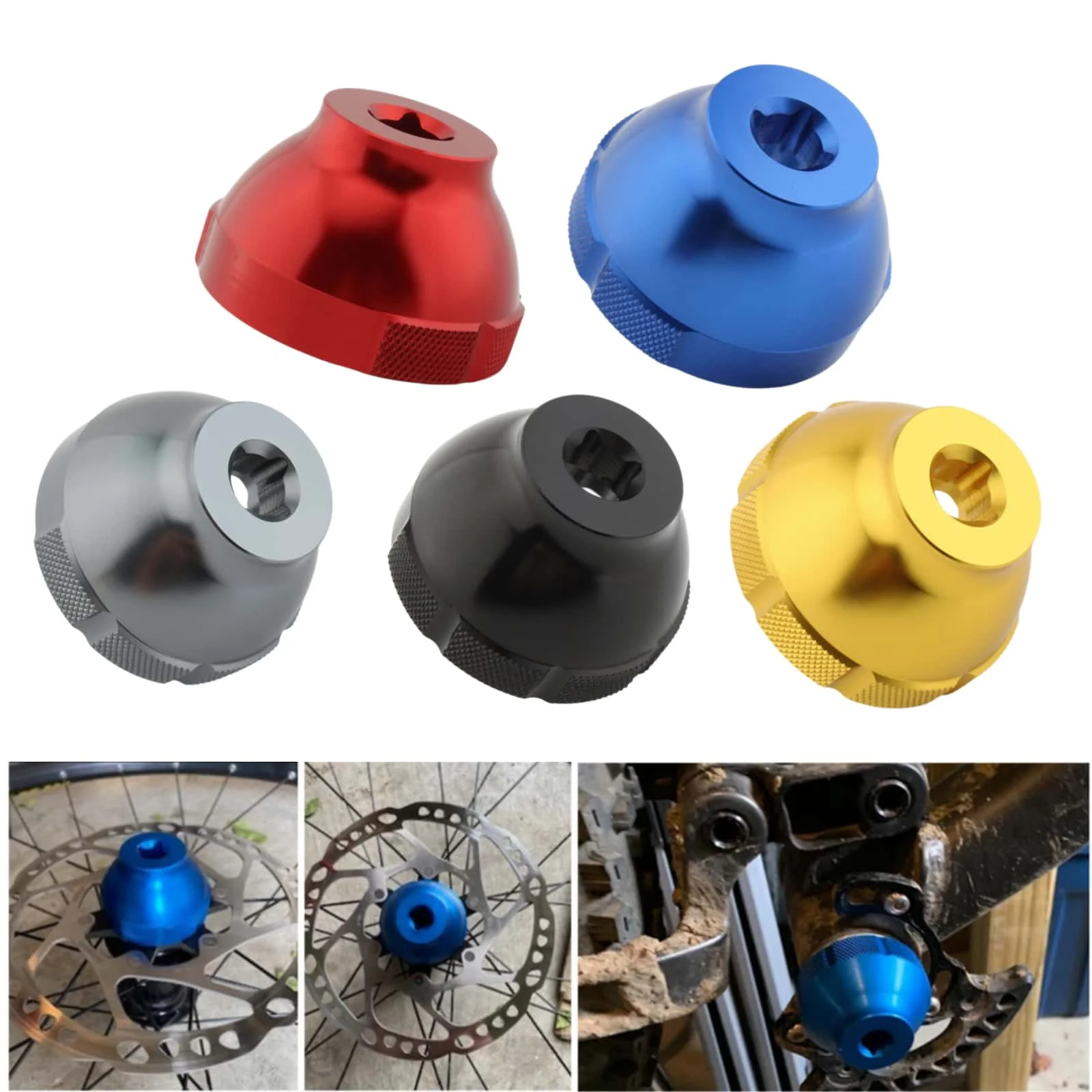 16 Notch Bottom Tool Compatible Shimano Slot Bicycle Crankset Extractor Bike Repair Kit for MTB Road Bike Maintenance Universal