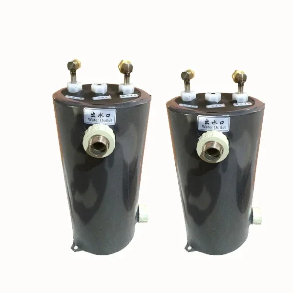 

High Heat Transfer Freon Cooling Screwed Titanium Coil Heat Exchanger Swimming Pool Heat Pump