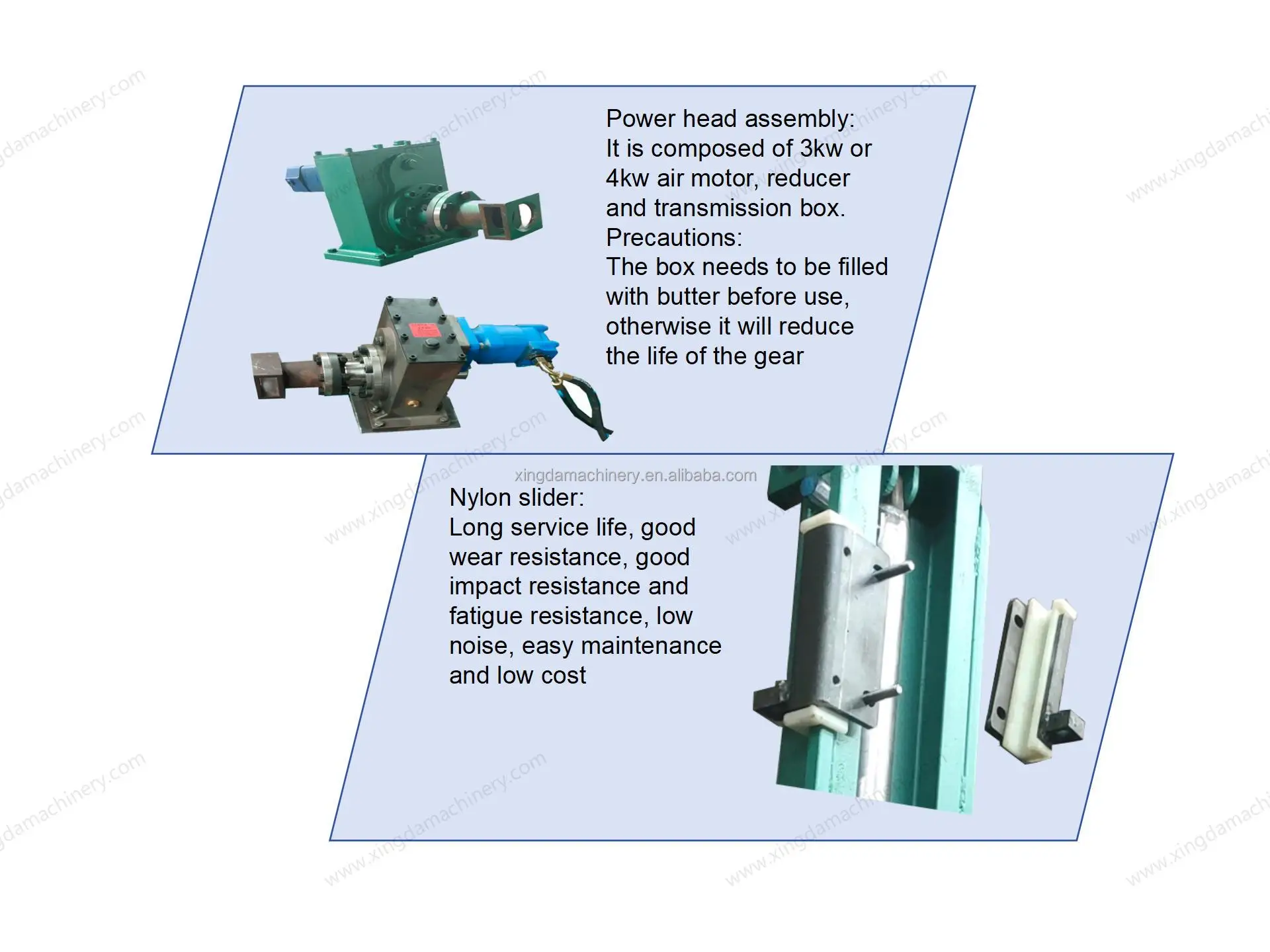 حار بيع صغيرة المحمولة أسفل ثقب المطرقة الحفر لدعم المنحدر وحفر المنحدر 380 فولت/220 فولت مكونات المحرك الأساسية #2