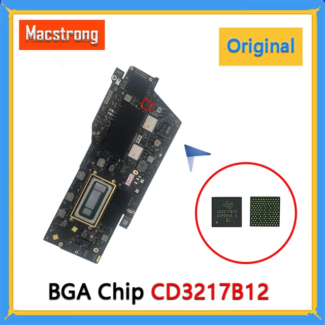 Oryginalny nowy chipset CD3217B12 CD3217B13 CD3218B12 CD3218B13 BGA do naprawy płyt głównych MacBooków, układ scalony BGA.