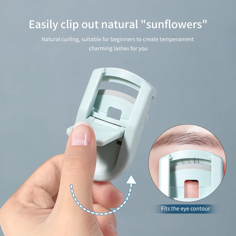 Mini Eyelash Curler Professional Multicolor Folding False Eyelashes Auxiliary Eyelash Curling Clip Beauty Cosmetic Makeup Tools
