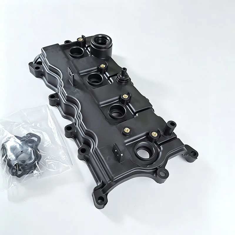 Пластиковая крышка клапанов двигателя PA66 для Nissan Rogue 2.5L (2488cc/2500cc) DOHC L4 2008-2012 годов выпуска.