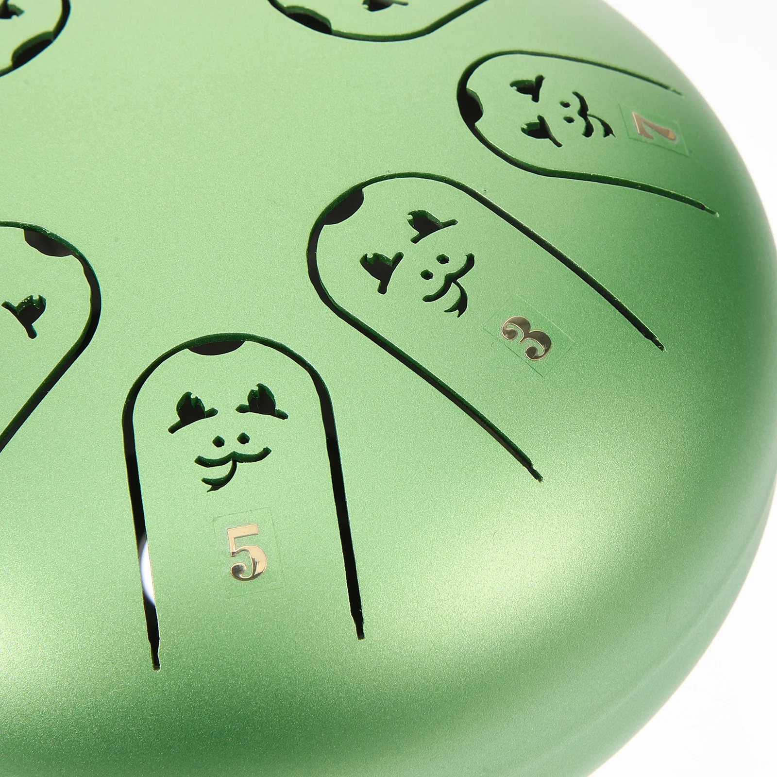 

1 Set Steel Tongue Drum Portable Percussion Instrument For Meditation Educational Music Drum With Mallet Snake Design For Adults