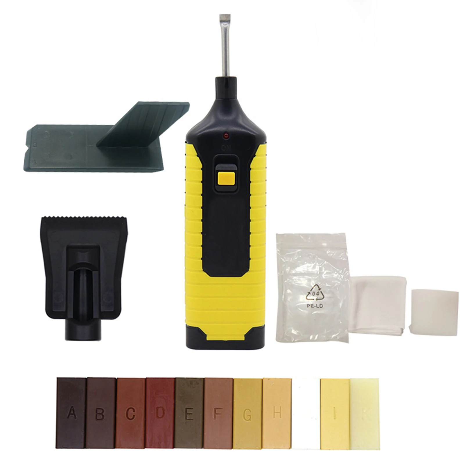 

Laminate Floor Repair Kit Furniture Scratch Fix Wax System Mending Tool Floor Worktop Sturdy Casing Chips Scratches Mending Tool