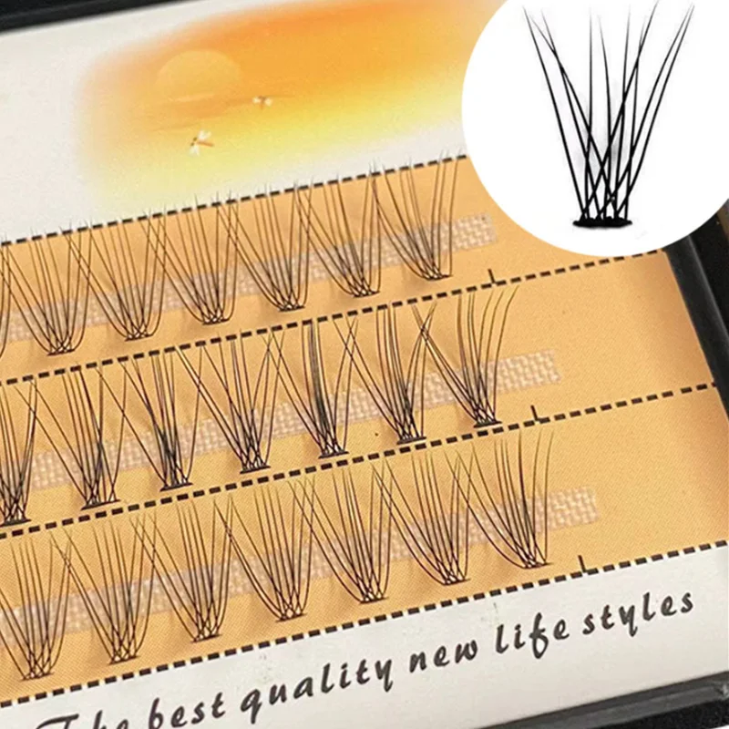 Maquillaje 3D pestañas postizas de visón hechas a mano 10 par/set pestañas de tira completa extensión de pestañas largas naturales suaves naturales