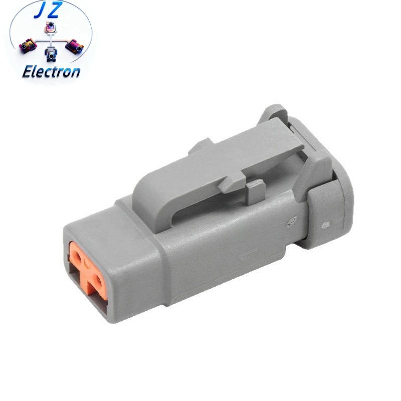 2PCS/SET DTM06-2S-P006 Waterproof connector Automotive with resistor female end sheath