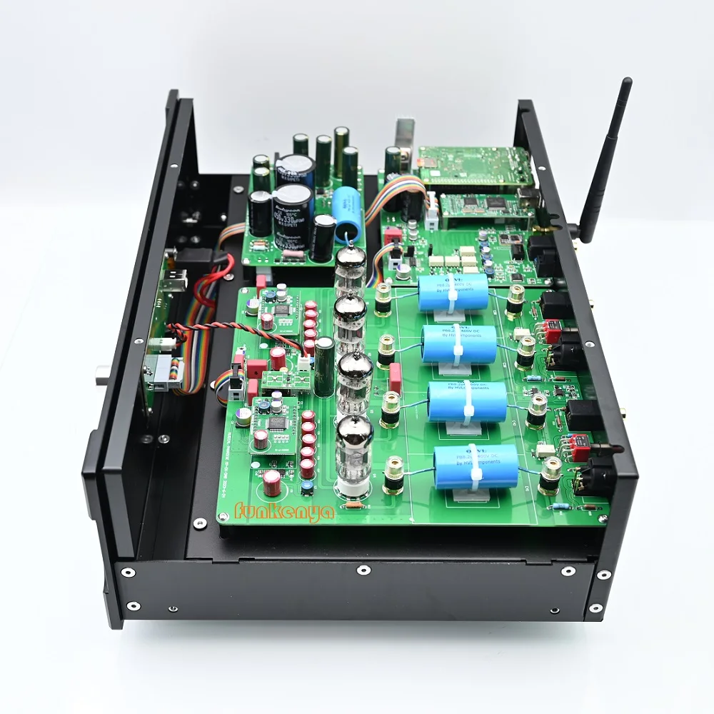 New Musical Paradise ES9068 ES9039 Hi-Res 6H1n Tube DAC Decoder USB Digital Player Remote Control