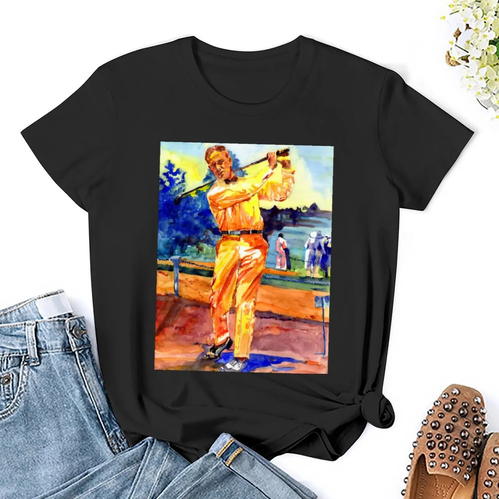Bobby Jones T-Shirt shirts graphic tees female korean fashion animal print shirt for girls summer blouses woman 2024