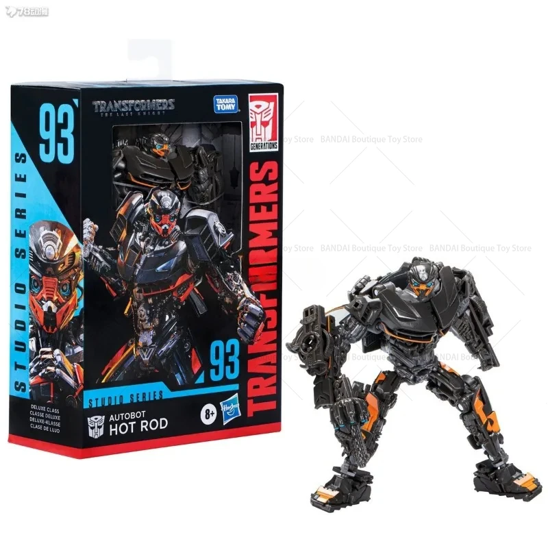 

In Stock Hasbro Transformed Toys Studio Series The Last Knight SS93 Autobot Hot Rod Action Figure Collectible Hobby Toy Gift