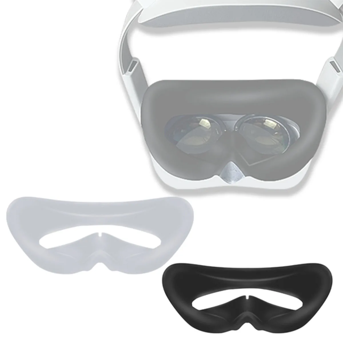 Pico 4 VR 실리콘 인터페이스 커버, 보호 매트, 아이 패드, 쿠션 페이스 커버, Pico Neo 4 VR 액세서리, 밀키