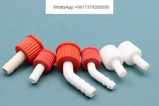 50pcs Laboratory GL14 detachable hose connector straight elbow GL14MM  pp140