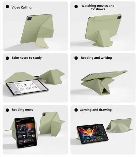 Imagen 2 del producto RBP para iPad Pro 11 13 M4 M5 funda con soporte de altura aumentada, funda desmontable magnética iPad 10/11th Pro 11 12,9 Air 11 4/5th mini67