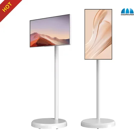 ยอดนิยมเซินเจิ้น 21.5 นิ้วแบตเตอรี่ Android Lg Stand By Me Tv In-cell Touch Screen Gym Gaming Live Room สมาร์ททีวี