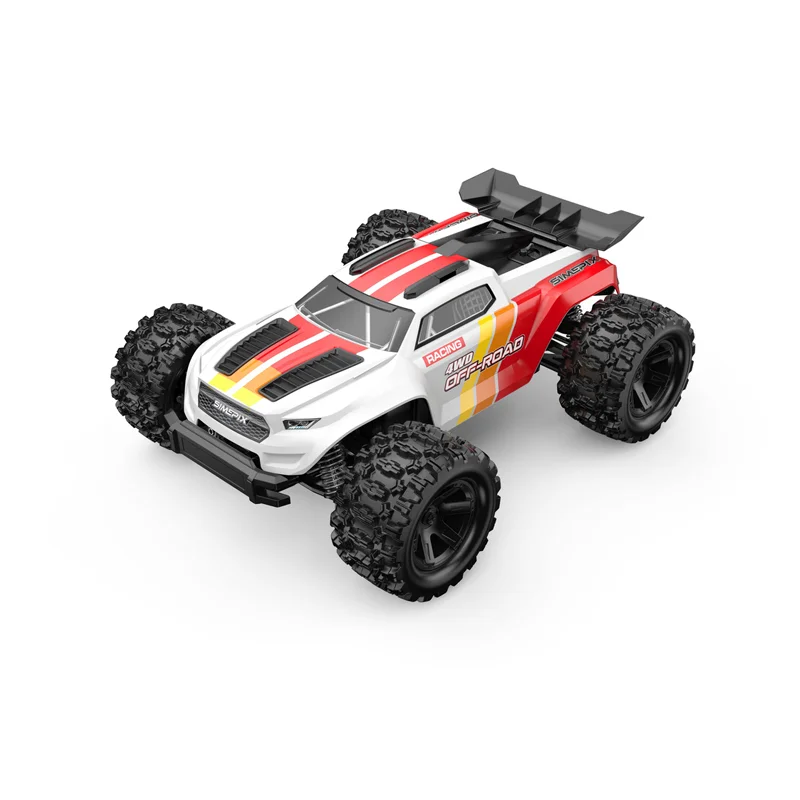 

Meijiaxin18208 1:18 Scale Electric RC Car Short Card Four Wheel Drive Off-Road Drift Remote Control Vehicle with Brushed Motor