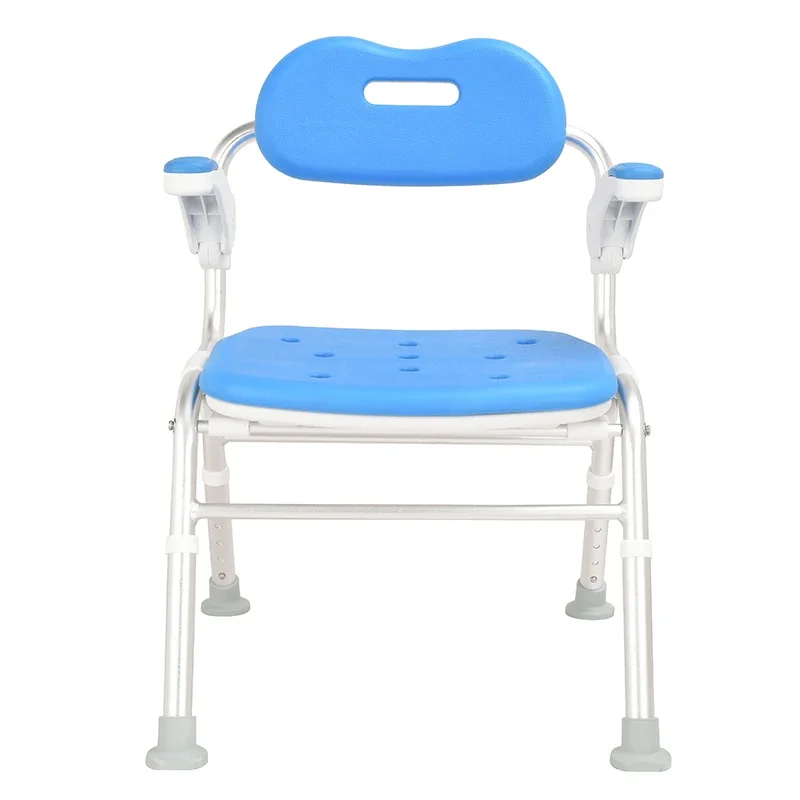 folding shower seat maternity bath chair for the elderly with armrest bath chair for the elderly