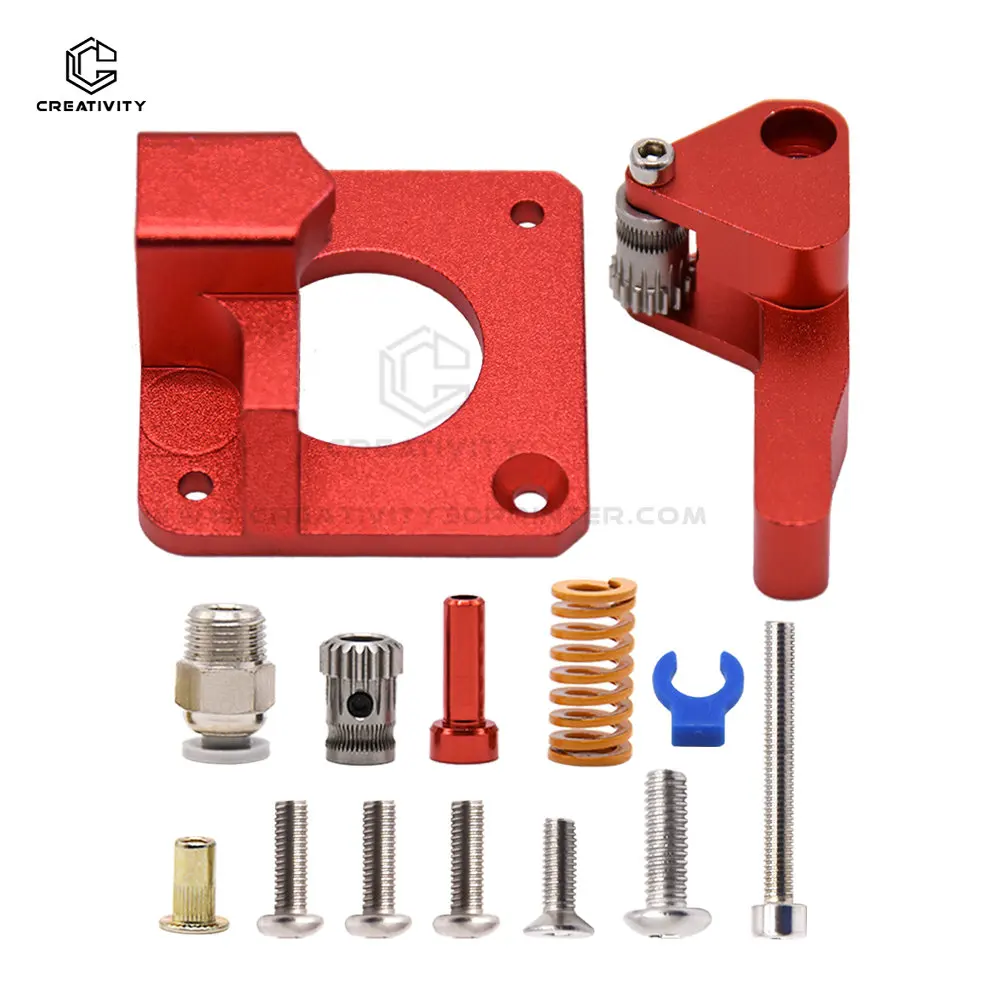 CR10 Ender 5  Remote Direct Extruder Aluminum Drive Feed Extrusion 1.75mm Right Left Hand Arm Full Metal MK8  3D Printers Parts