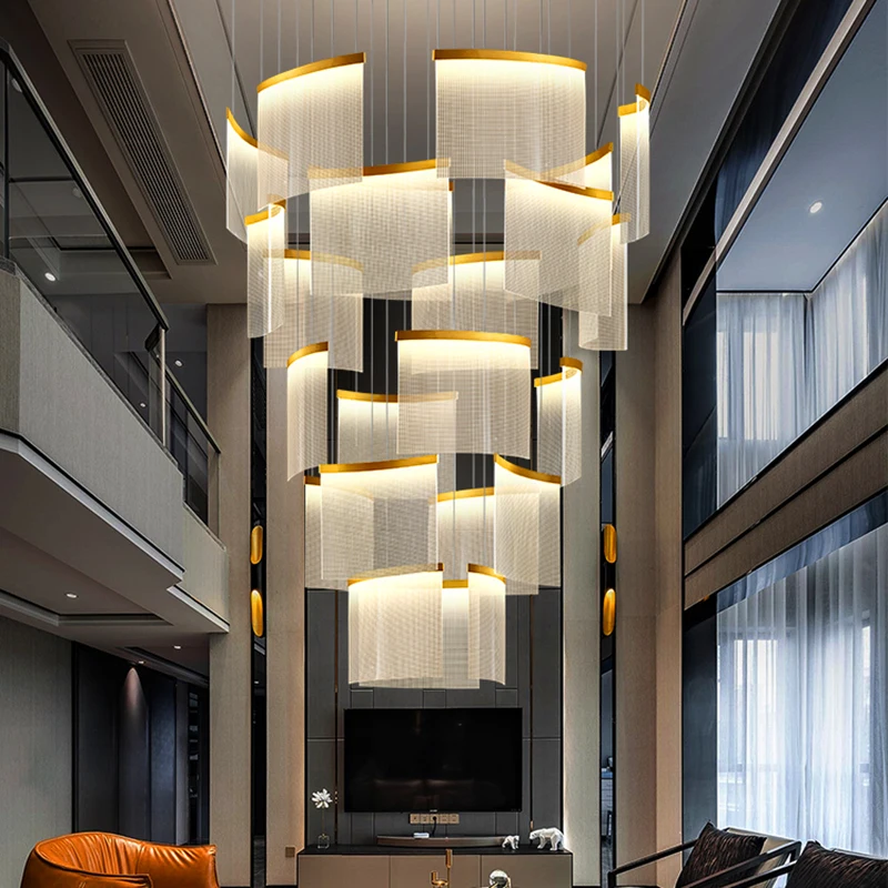

Nordic Home Decor Dining Room Pendant Lamp Lights Indoor Lighting Stair Lamp Hanging Light Chandelier Lamps For Living Room