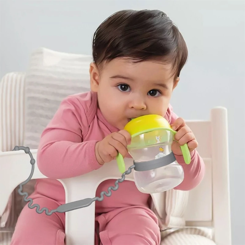 bebê anti-queda cinta chupeta silicone corrente infantil chupeta cordão para água garrafa leite dentição