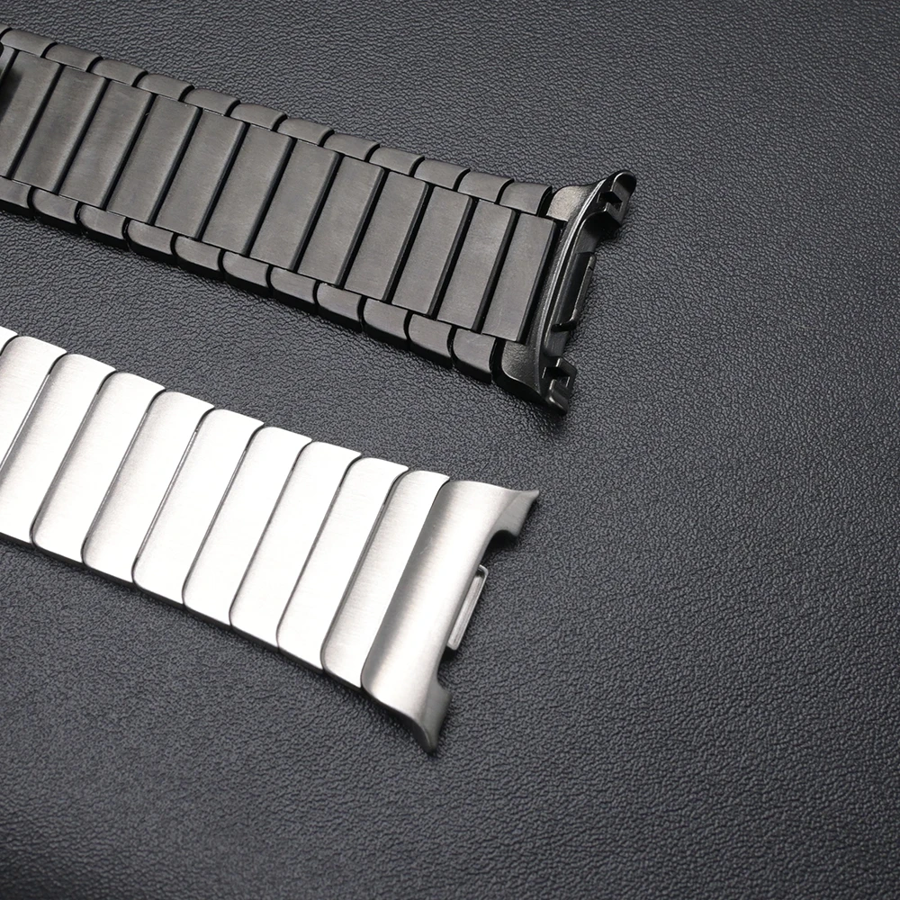 حزام تيتانيوم لساعة سامسونج جالاكسي 8 44 ملم 40 ملم 8 كلاسيكي 46 ملم حزام معدني لساعة جالاكسي الترا 2025 سوار بديل