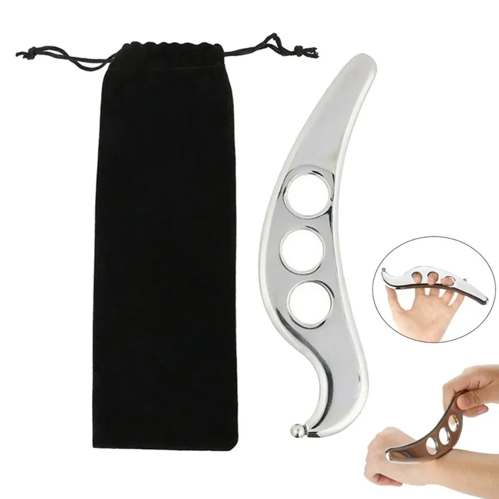 

Нож для фасции, инструменты для миофасциального высвобождения давления, форма птицы, скребок Гуа Ша из нержавеющей стали, физиотерапия, прессование акупунктурных точек