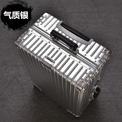 100% Aluminum-magnesium alloy material high quality 20/24/28 size travel Luggage Spinner brand Travel Suitcase